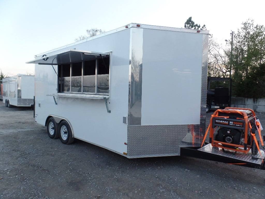 8.5′ x 16′ Concession Food Trailer With Appliances — photo 5