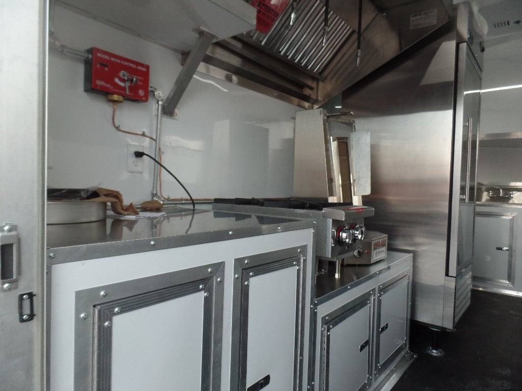 8.5′ x 16′ Concession Food Trailer With Appliances — photo 3