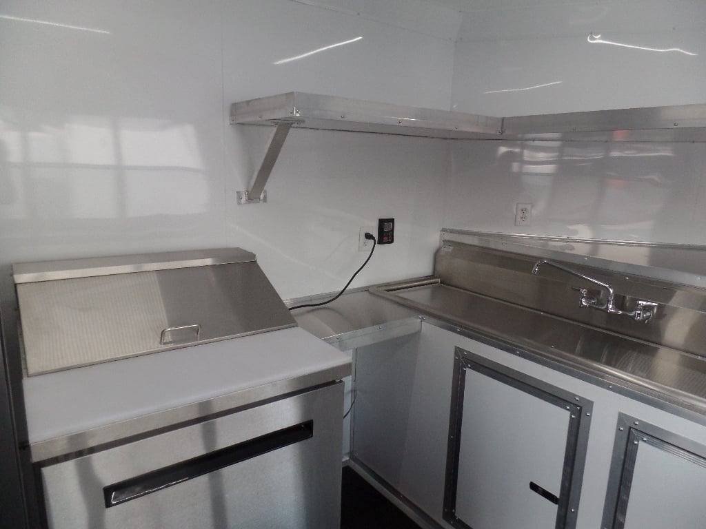 8.5′ x 16′ Concession Food Trailer With Appliances — photo 2