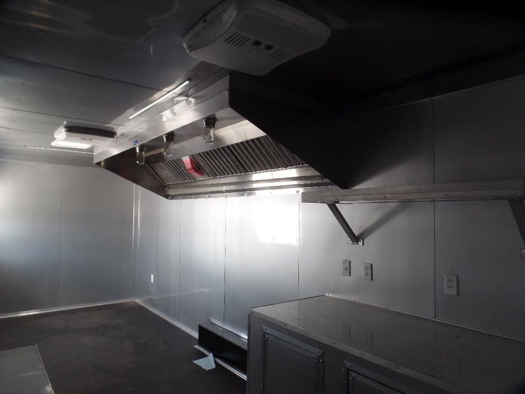 8.5′ x 30′ Dove Grey Concession Food Event Catering Trailer — photo 12