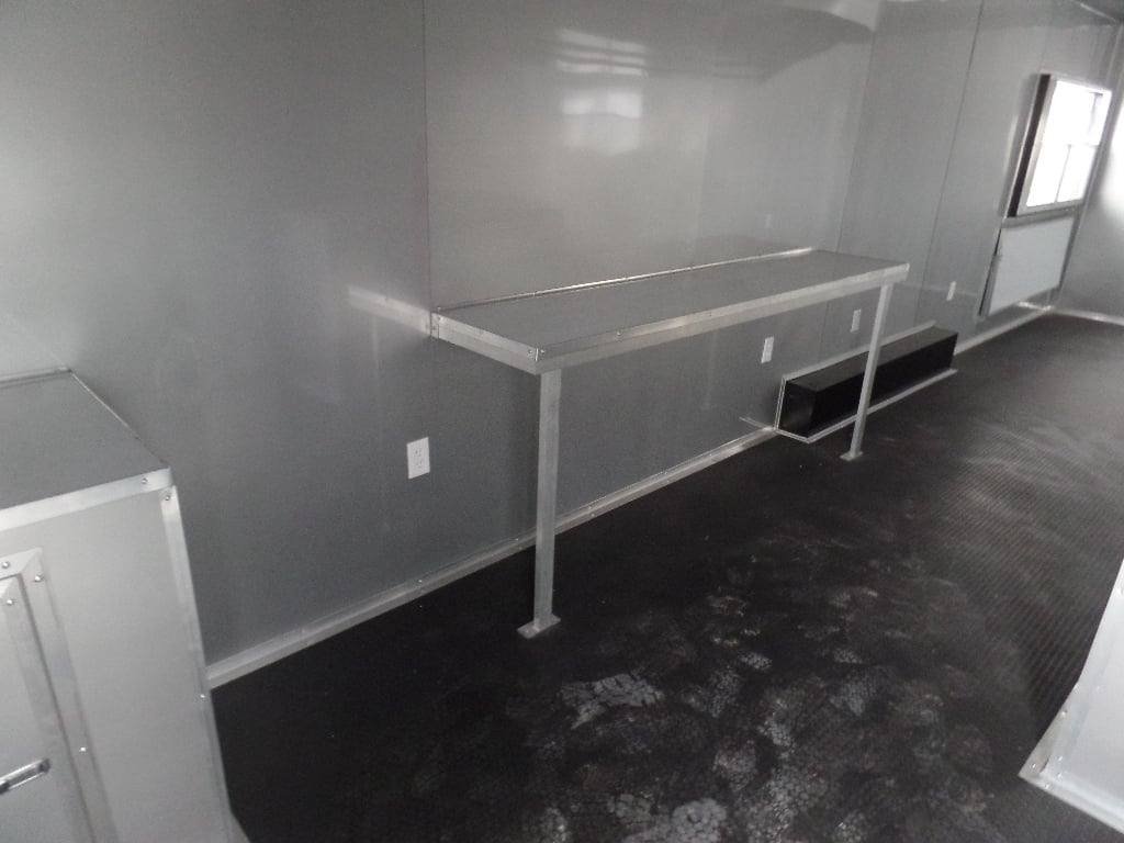 8.5′ x 30′ Dove Grey Concession Food Event Catering Trailer — photo 14