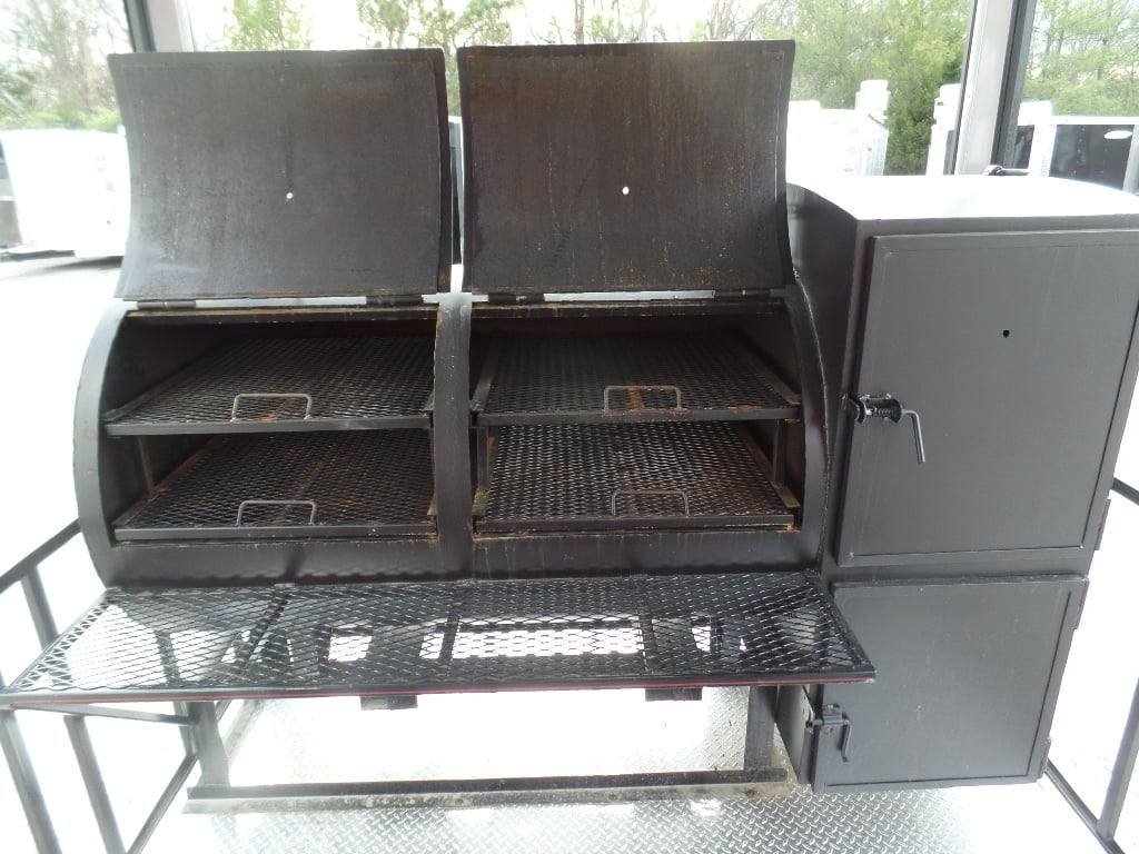 8.5′ x 26′ Red And Black Concession Food Trailer With Appliances — photo 5