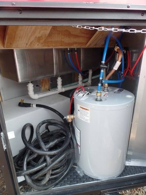 8.5′ x 22′ Concession BBQ Food Red Event Catering Trailer — photo 12