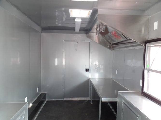 8.5′ x 22′ Concession BBQ Food Red Event Catering Trailer — photo 7