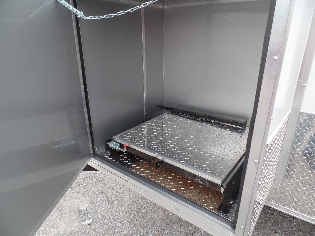 8.5′ x 24′ Concession Food White Catering Event Trailer — photo 14