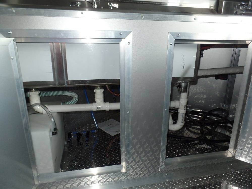 8.5′ x 20′ Concession Food Trailer Light Pewter Event Catering — photo 4