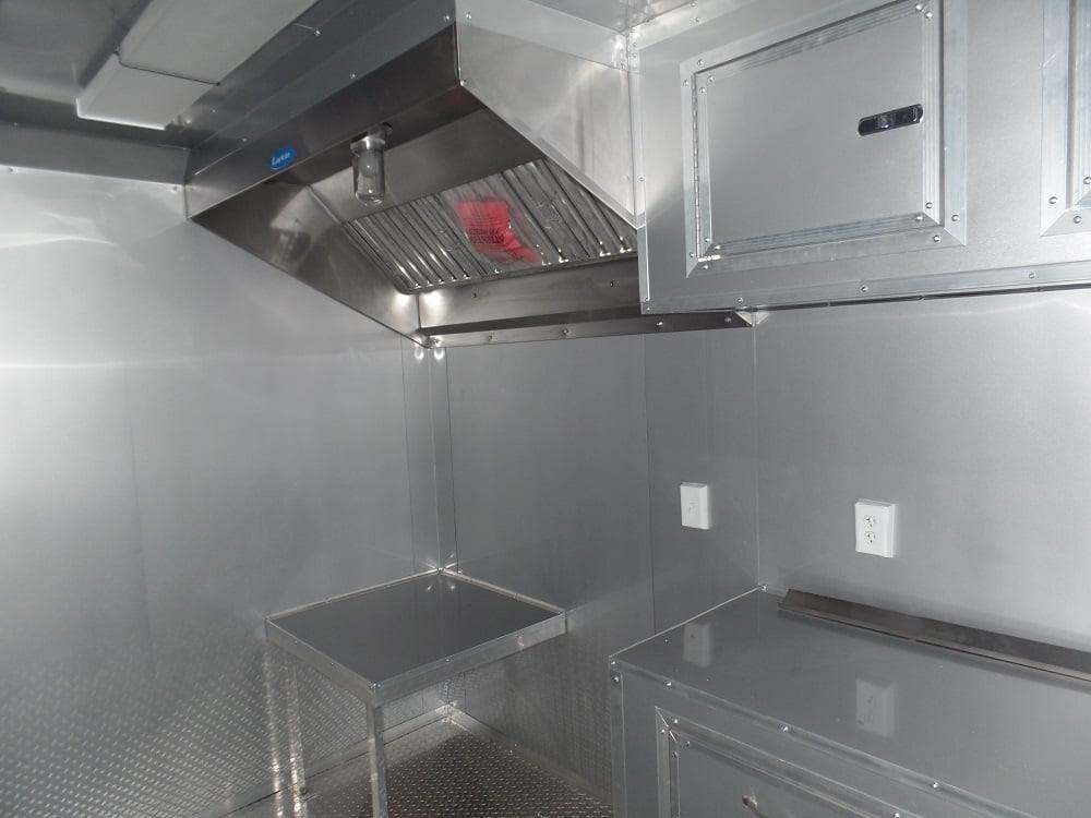 8.5′ x 20′ Concession Food Trailer Light Pewter Event Catering — photo 6