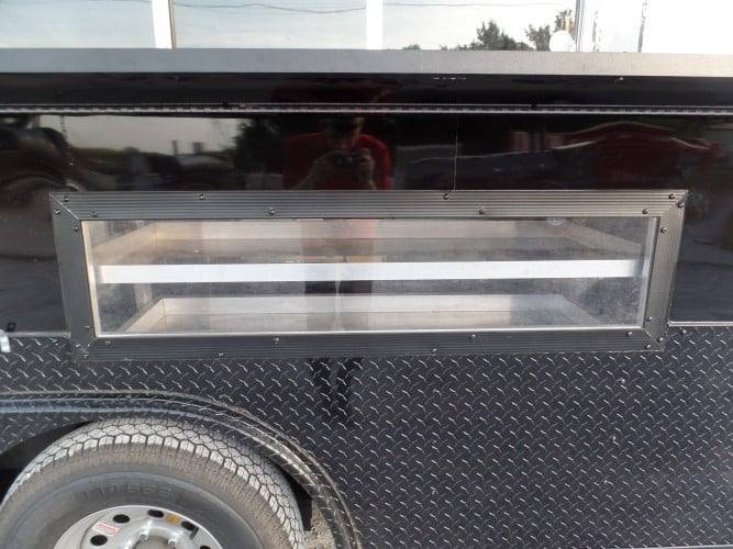 8.5′ x 18′ Black Concession Food Event Catering Trailer — photo 6