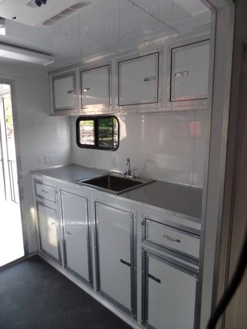 8.5′ x 26′ Arizona Beige Concession BBQ Food Event Catering Trailer — photo 7