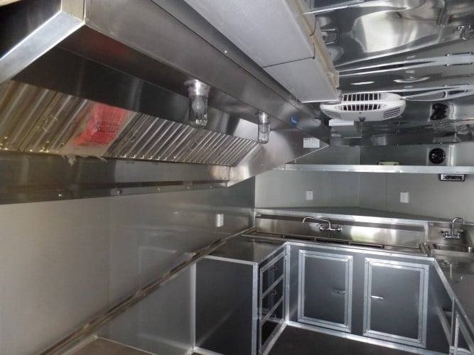 8.5′ x 22′ Charcoal Grey Concession BBQ Food Trailer Event Catering — photo 4