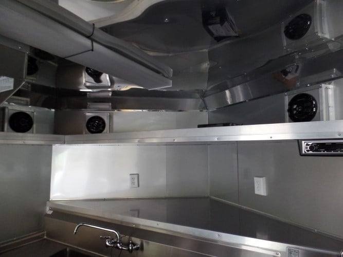 8.5′ x 22′ Charcoal Grey Concession BBQ Food Trailer Event Catering — photo 5