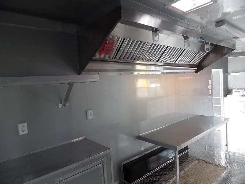 8.5′ x 24′ Concession Food Trailer Indigo Blue Event Catering — photo 2