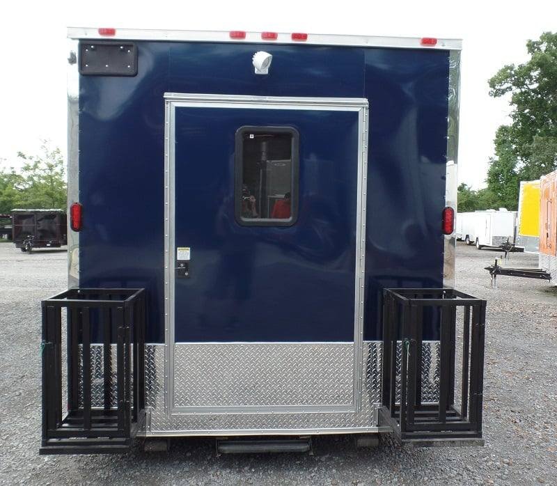 8.5′ x 24′ Concession Food Trailer Indigo Blue Event Catering — photo 14