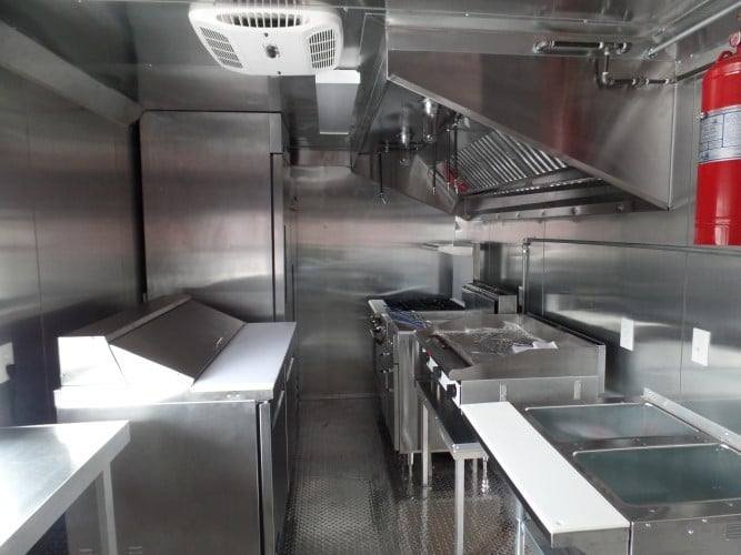 8.5′ x 18′ Concession Food Trailer White Event Catering — photo 15