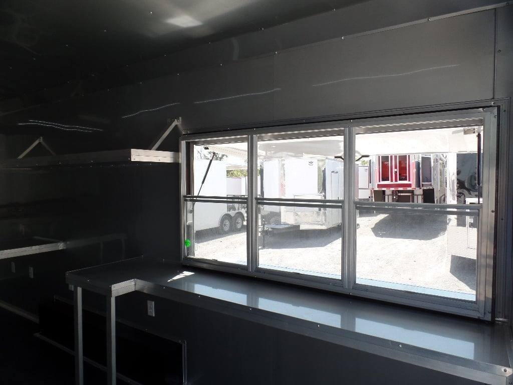 8.5′ x 24′ Red Concession Food Trailer — photo 12