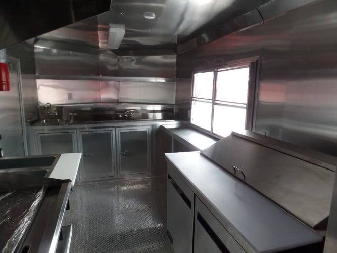 8.5′ x 18′ Concession Food Trailer White Event Catering — photo 9