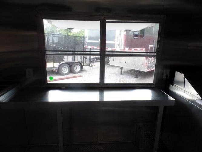 8.5′ x 18′ Concession Food Trailer White Event Catering — photo 6