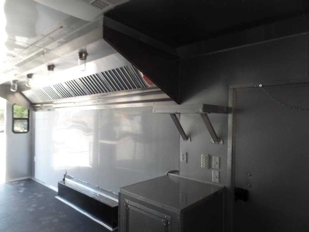 8.5′ x 24′ Red Concession Food Trailer — photo 2