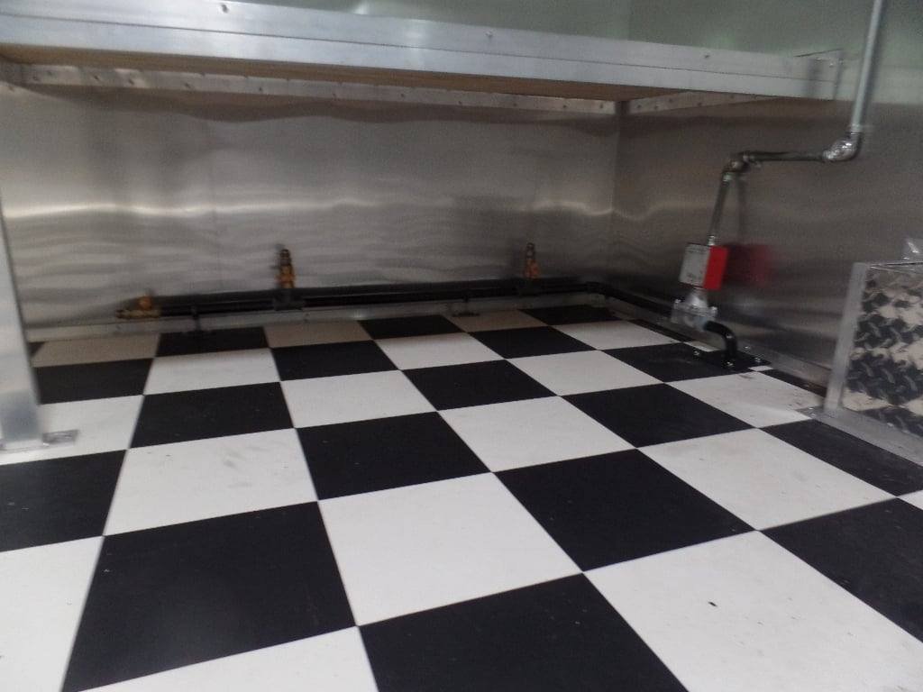 8.5′ x 16′ Lime Green Concession Food Catering Trailer — photo 6