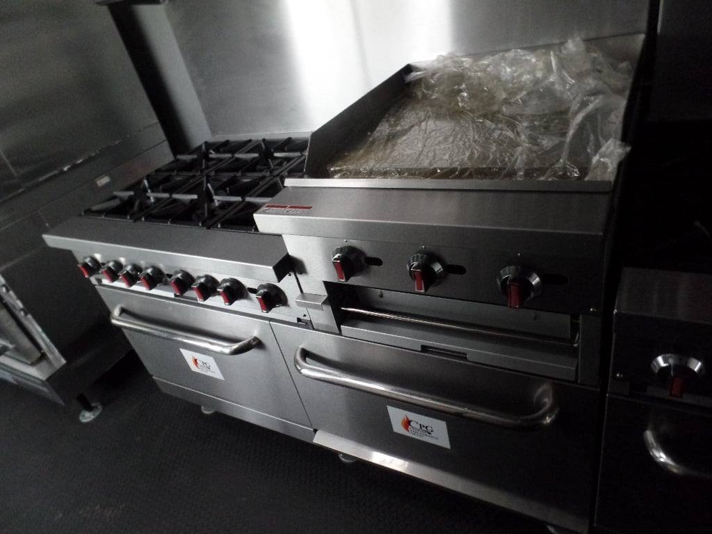 8.5′ x 30′ Concession Food Dove Grey Food Event Catering Trailer — photo 11
