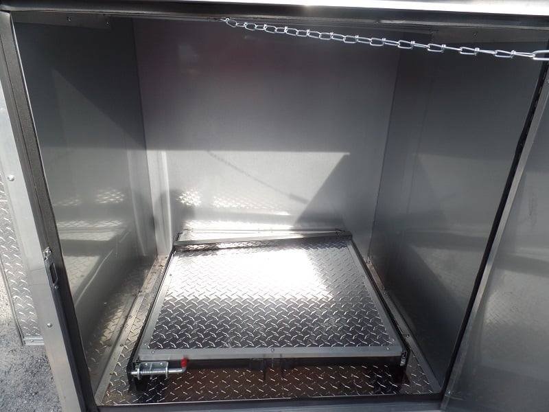 8.5′ x 26′ Concession Food Trailer Black Event Catering — photo 10