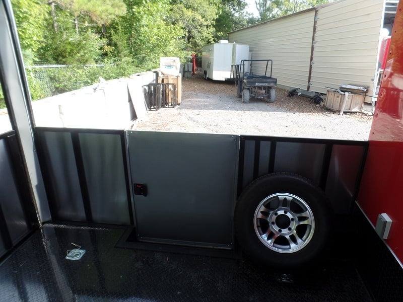 8.5′ x 24′ Concession BBQ Food Trailer Red Event Catering — photo 12