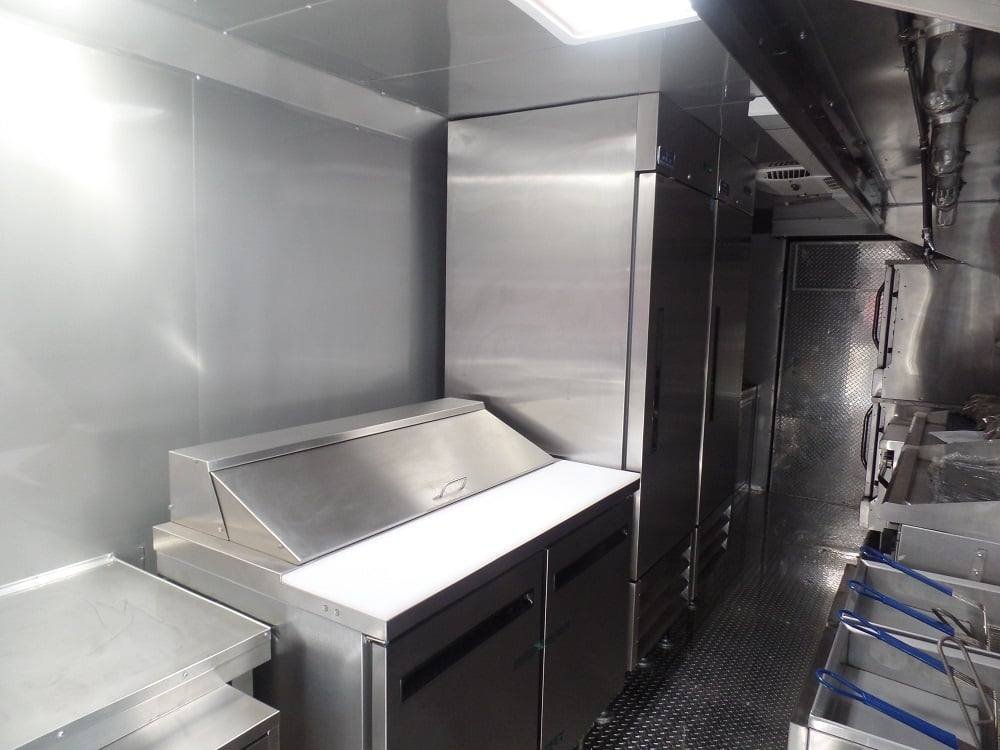 8.5′ x 28′ Concession Food Trailer Red Event Catering — photo 10