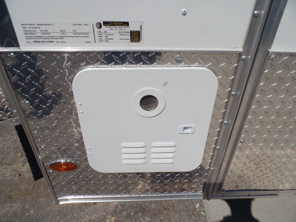 8.5′ x 18′ Concession White Event Food Catering Trailer — photo 2