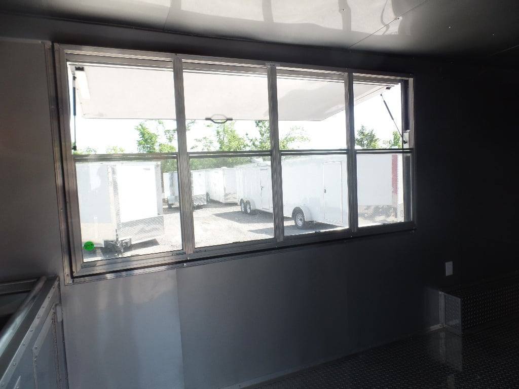 8.5′ x 24′ Concession Red Food Event Catering Trailer — photo 9