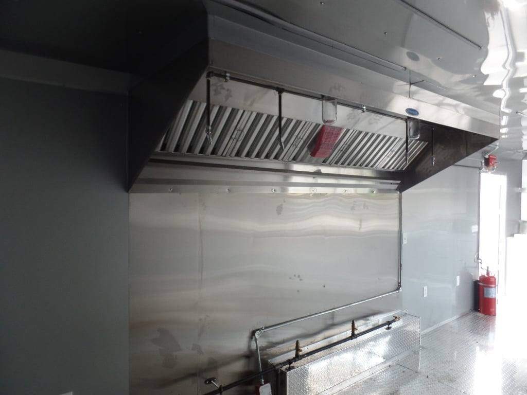 8.5′ x 24′ Concession Red Food Event Catering Trailer — photo 7