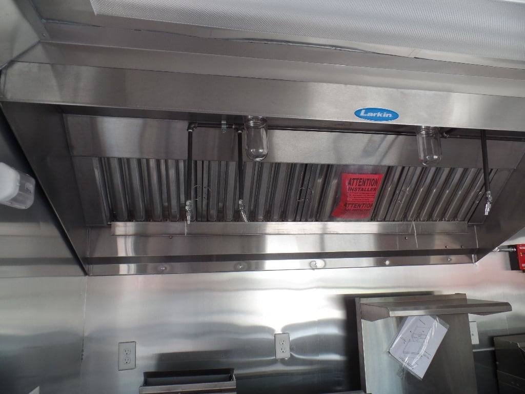 8.5′ x 22′ White Concession Porch Style BBQ Trailer With Appliances — photo 5