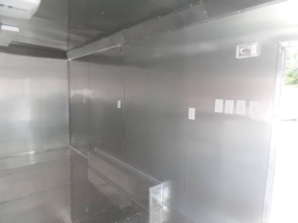 8.5′ x 20′ White Concession Food Trailer — photo 5