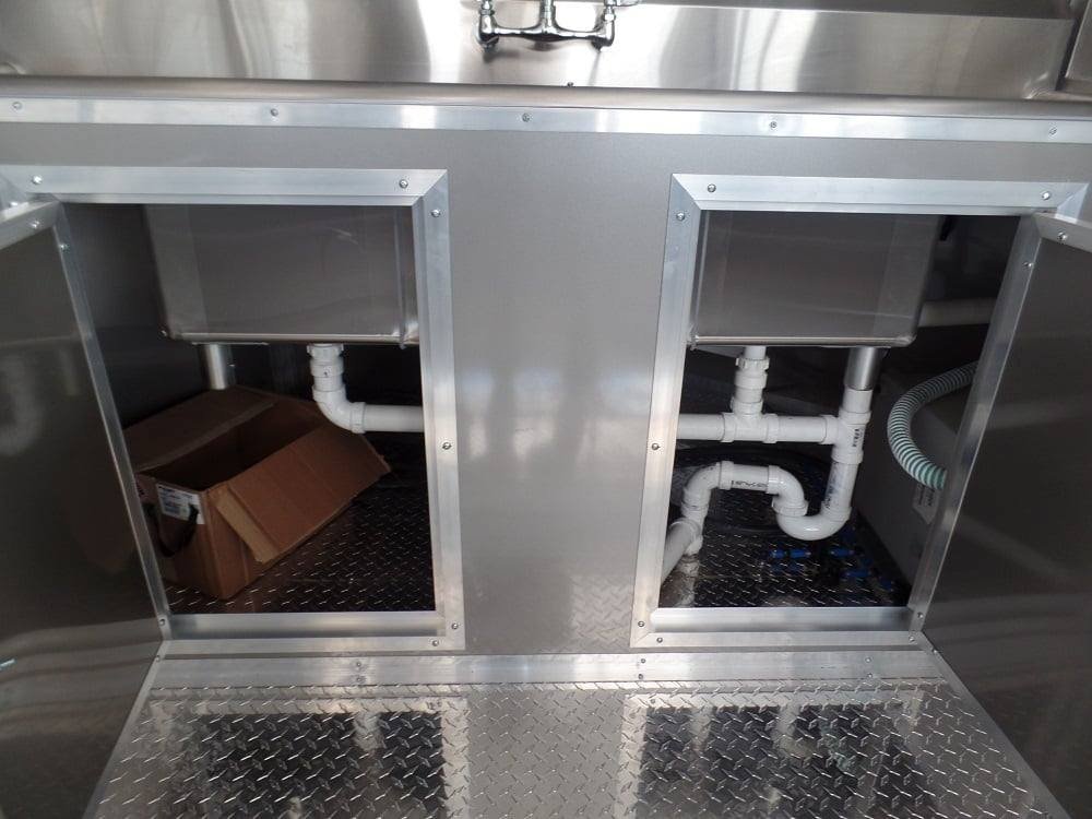 8.5′ x 14′ Concession Food Trailer Light Pewter Event Catering — photo 2