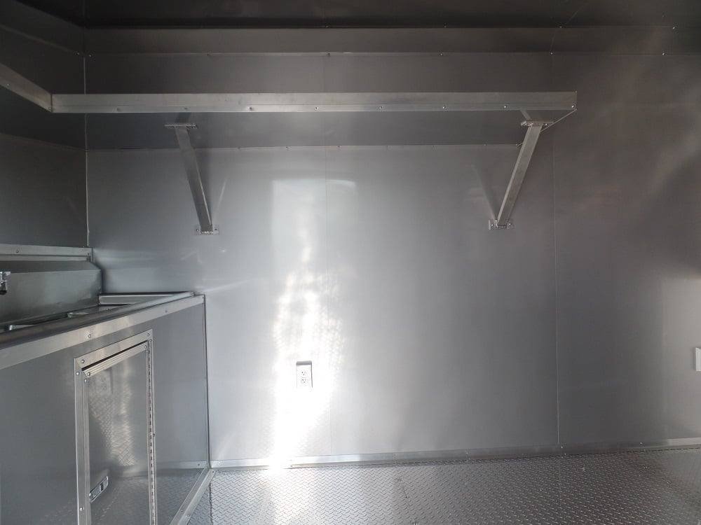 8.5′ x 24′ Concession Trailer Black Food Event Catering — photo 13