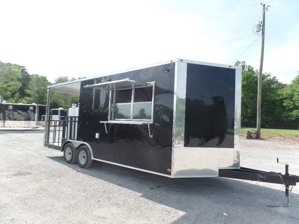8.5′ x 20′ Concession Food Catering Vending Trailer — photo 3