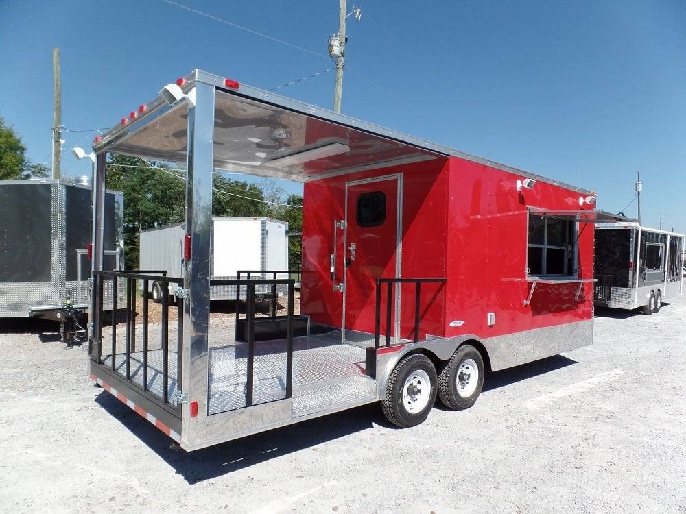8.5′ x 22′ Concession Food Trailer BBQ Event Catering — photo 3