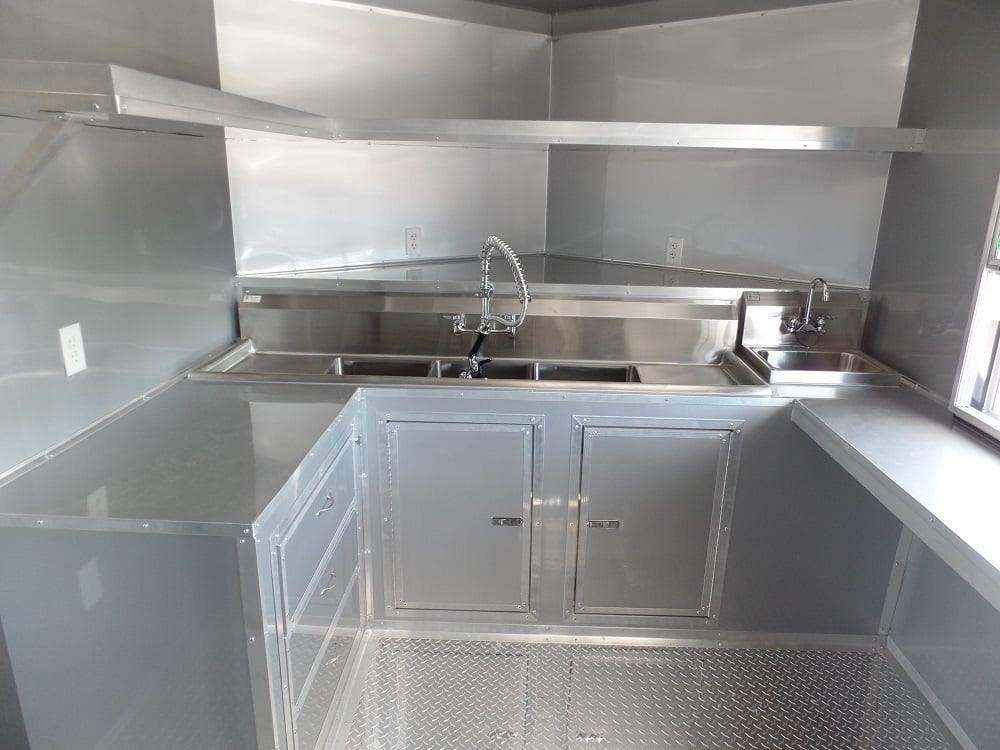 8.5′ x 22′ Concession Food Trailer BBQ Event Catering — photo 12