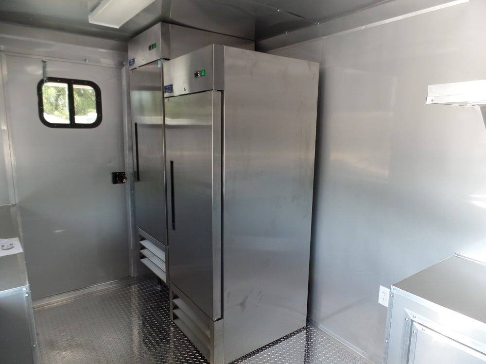 8.5′ x 22′ Concession Red BBQ Food Trailer With Appliances — photo 9