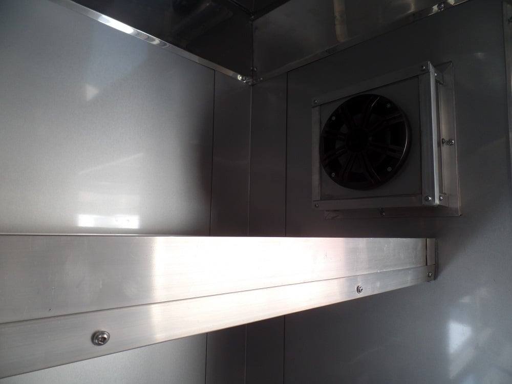 8.5′ x 22′ Concession Food Trailer Grey/Green BBQ Event Catering — photo 5