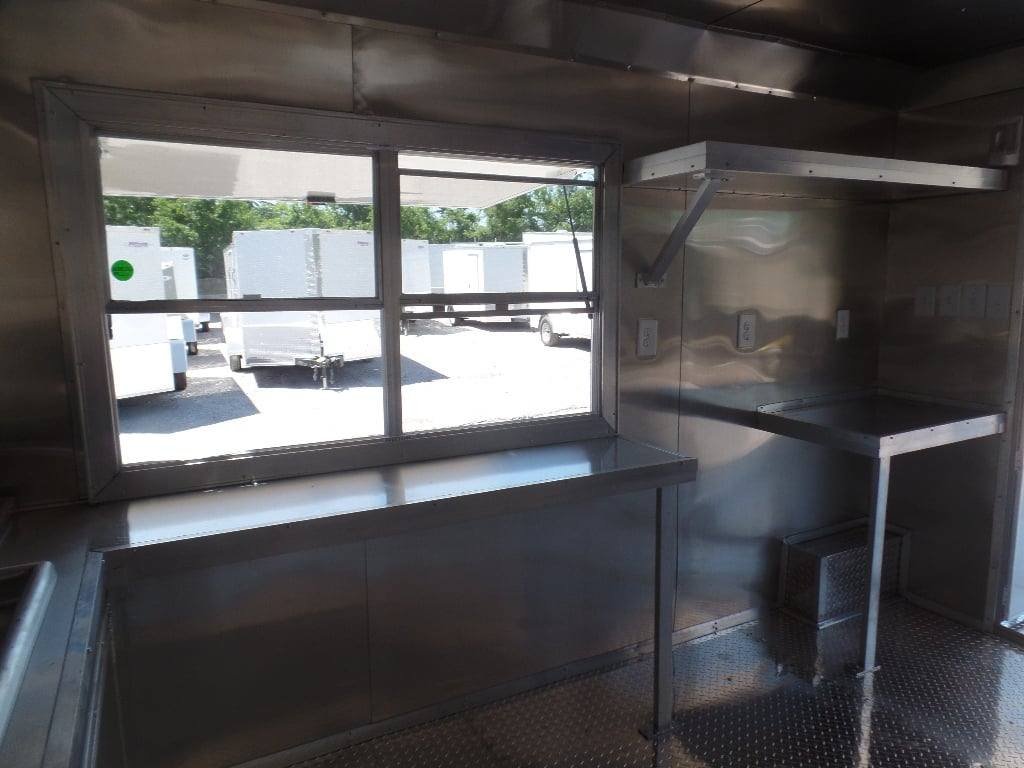 8.5′ x 22′ White BBQ Porch Concession Food Event Catering — photo 6