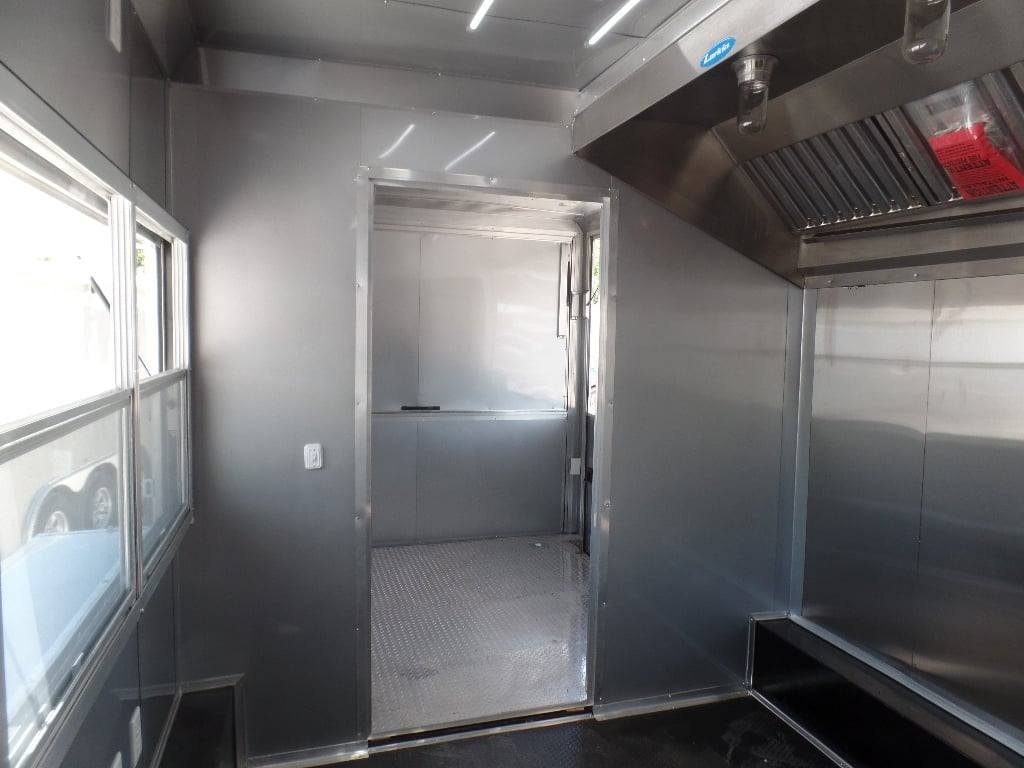 8.5′ x 22′ White Concession Food Trailer — photo 2