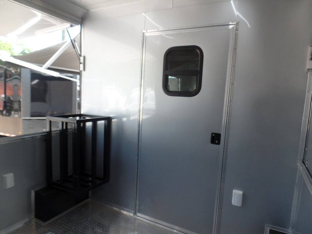 8.5′ x 22′ White Concession Food Trailer — photo 4