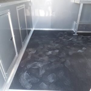 8.5 x 16 emerald green trailer with multiple access doors - view 12