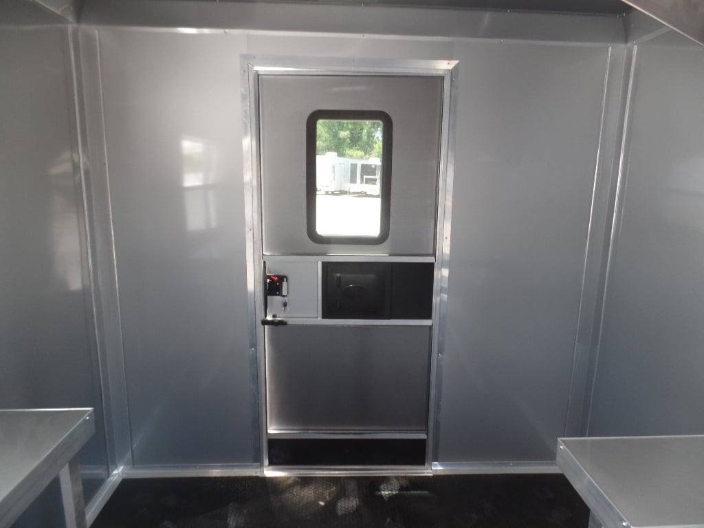 8.5′ x 16′ Emerald Green Food Event Concession Trailer — photo 5