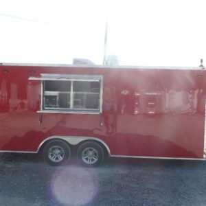 8.5' x 18' Pizza Concession Food Trailer With Appliances
