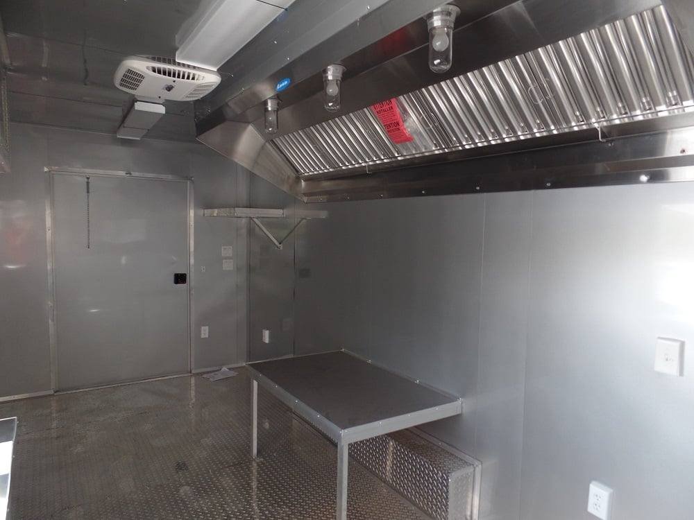 8.5′ X 20′ Concession Trailer Black Food Event Catering — photo 14