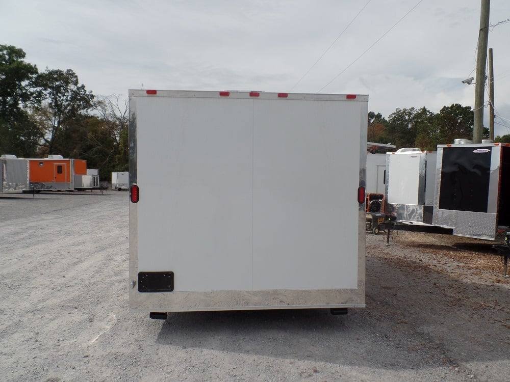 8.5′ x 16′ Concession Trailer White Food Event Catering — photo 6