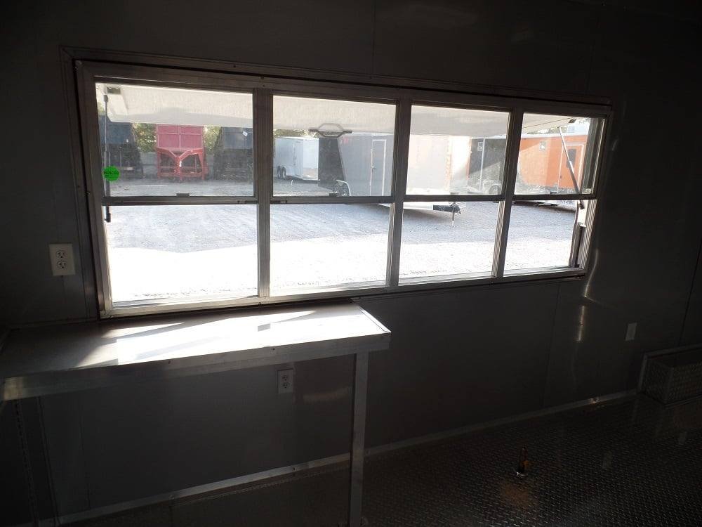 8.5′ x 30′ Concession BBQ Food Trailer Red Event Catering — photo 2