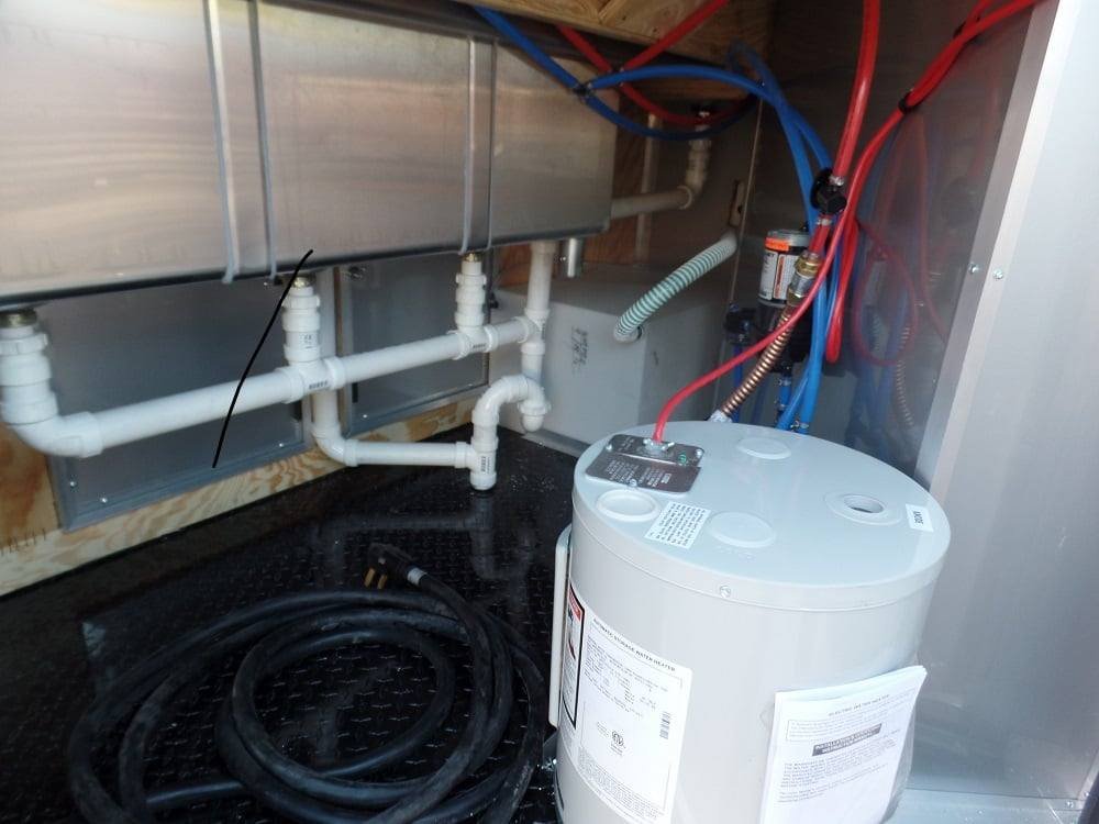 8.5′ x 24′ Concession Trailer Orange BBQ Food Event Catering — photo 14
