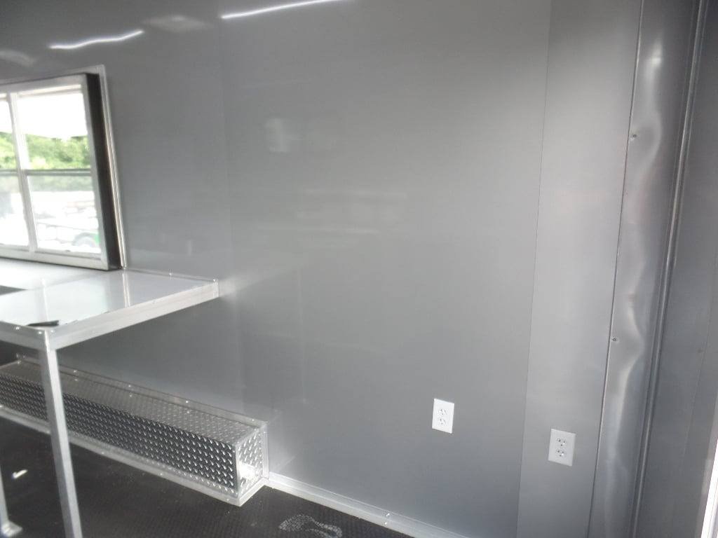 8.5′ x 20′ Red Concession Food Trailer — photo 8